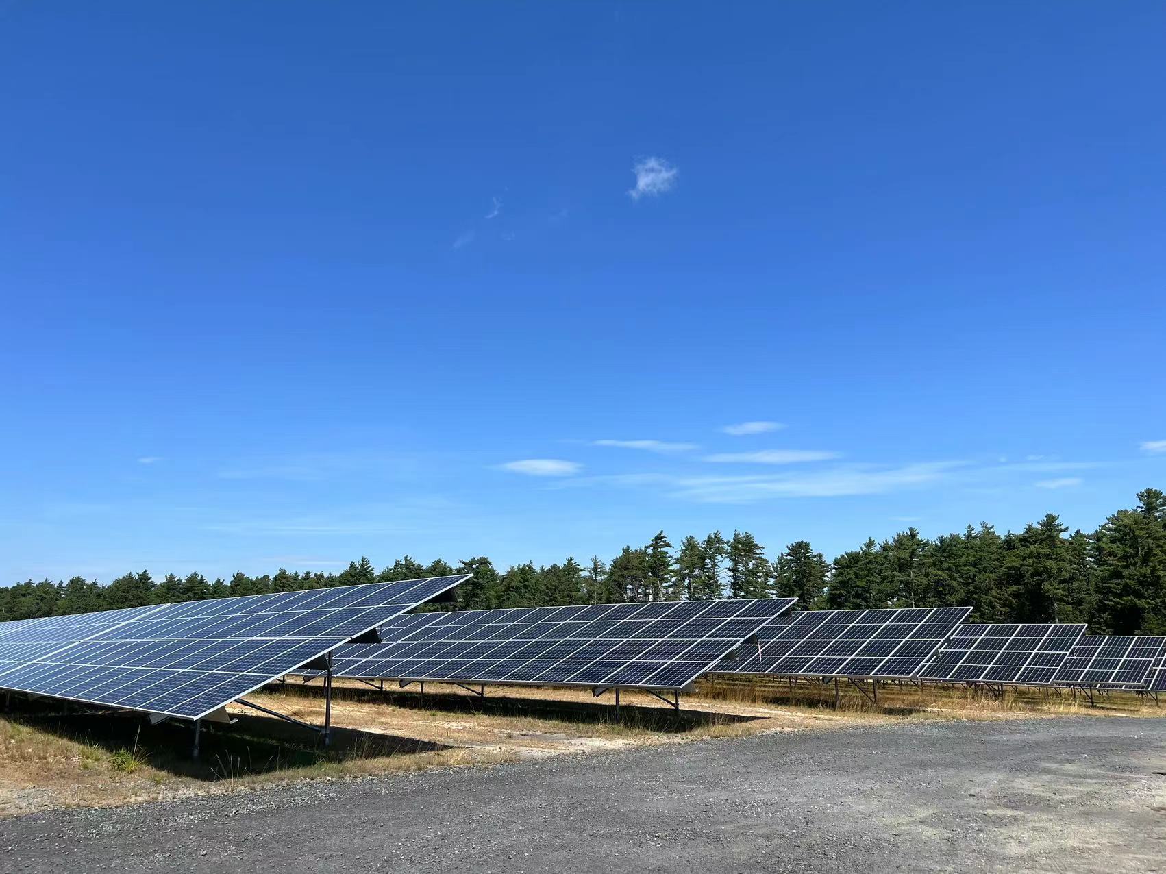 Solar panel installation