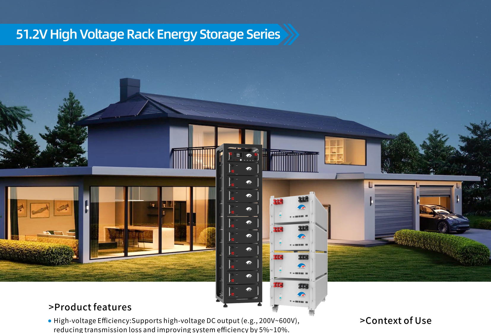 HV Rack 100Ah